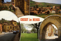 Chessy-les-Mines. Vues multiples en mosaïque.