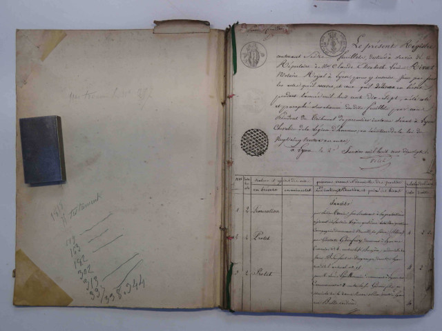 2 janvier 1817-9 janvier 1819