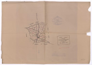 Tableau d'assemblage (TA). Plan révisé pour 1933.