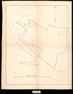 Plan des immeubles appartenant à l'abbé Denavit, proposés pour l'établissement du nouveau séminaire, annexé à l'acte de vente du 1er avril 1846.