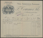 F. Tournier Fils - Lyon.