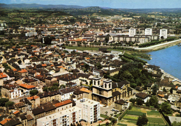 Givors. Vue générale.