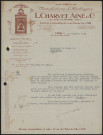 Manufacture d'horlogerie L. Charvet ainé et Cie - Lyon.