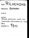 RICHEMOND Georges