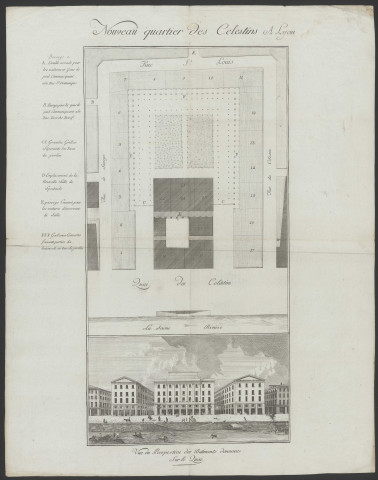 Nouveau quartier des Célestins à Lyon.