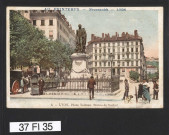 Place Tolozan et statue de Suchet.