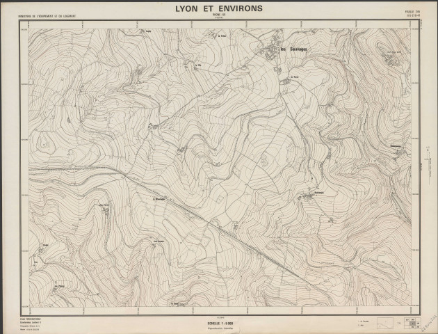 Feuille 245. II-5-216-41.