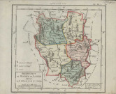 Département de Rhône et Loire divisé en 6 districts et en 71 cantons.
