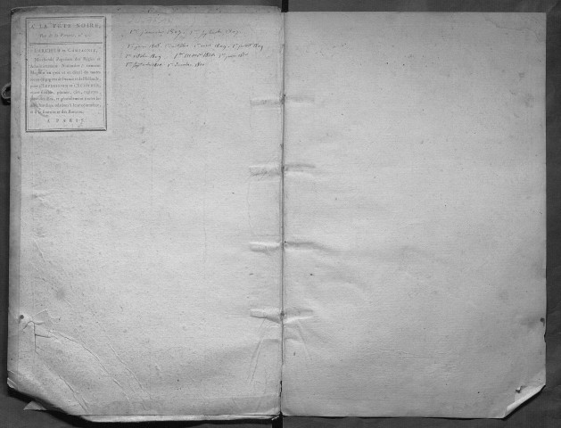 1er frimaire an X-1er février 1823 (volume 3).