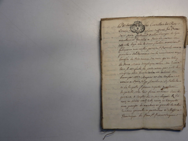 24 avril 1753-31 décembre 1756