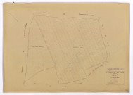 Section A feuille unique. Plan révisé pour 1936.