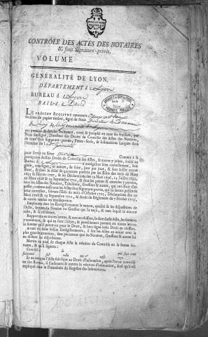 8 mai 1775-8 juillet 1775.