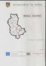 Réseau routier du département du Rhône.