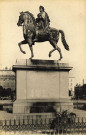 Lyon. La statue de Louis XIV.