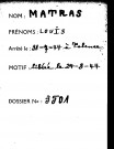 MATRAS Louis