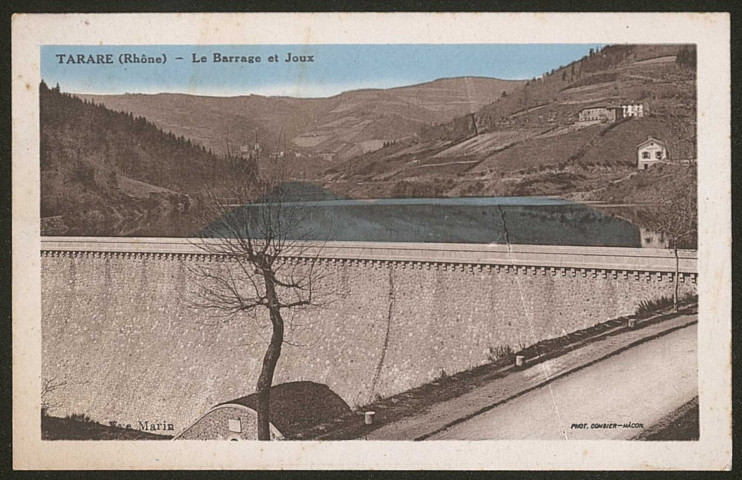 Tarare. Le barrage et Joux.