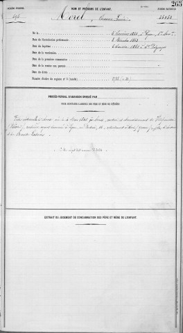 MOREL, Jeanne, Lucie.