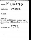 MORAND Etienne