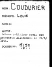 COUDURIER Louis