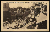 Arrivée des Enfants de Chœur à Fourvière.