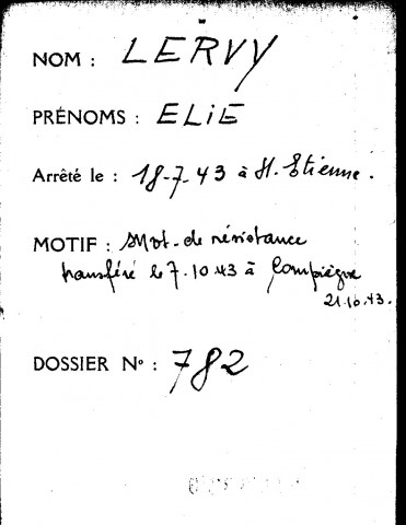 LERVY Elie