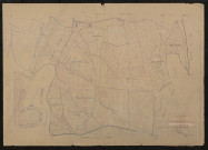 Section B (partie de l'ancienne section D de la commune de Ville-sur-Jarnioux), feuille unique (partie de l'ancienne feuille unique). Plan révisé pour 1936.