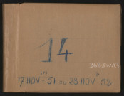 n° 14 (17 novembre 1951-28 novembre 1952).