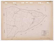 Section A (ancienne section B de la commune de Marcy et Sainte-Consorce) 1ère feuille (partie de l'ancienne 1ère feuille). Plan révisé pour 1933. 2e édition à jour pour 1980.