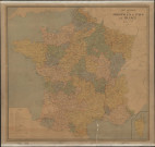 Carte historique des provinces et pays de France.
