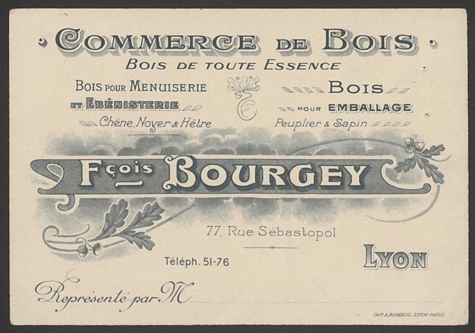 François Bourgey - Lyon.