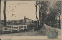 Rillieux. Avenue de Sathonay et vue générale.