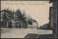 La Tour-de-Salvagny. Le couvent et la route de Lyon.