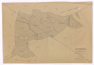 Section A dite de Varennes 2e feuille. Plan révisé pour 1936. Mise à jour de la situation actuelle du calque cliché assuré le 25 novembre 1961.