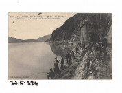 Le lac du Bourget, Grésine et le tunnel de la Colombière.
