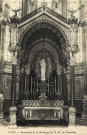 Lyon. Sanctuaire de la basilique de Notre-Dame de Fourvière.