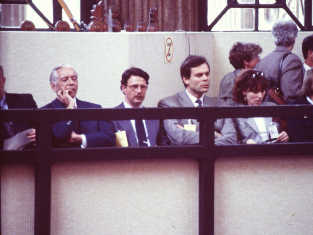 Michel Noir et Francisque Collomb.