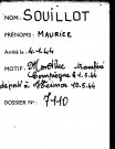 SOUILLOT Maurice