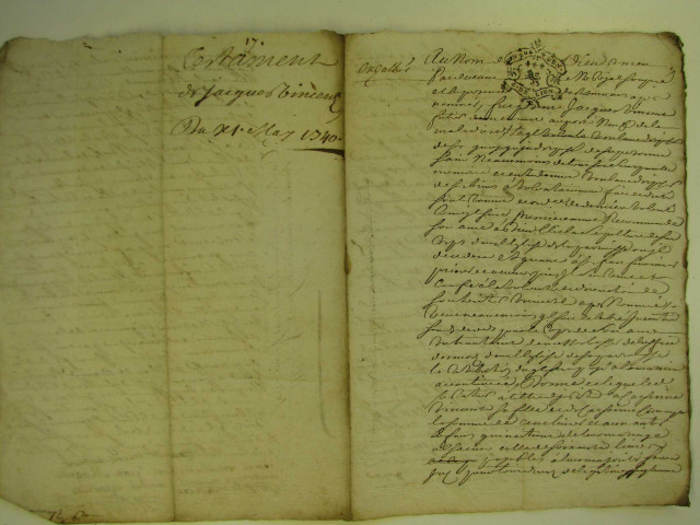 Janvier-juin 1740