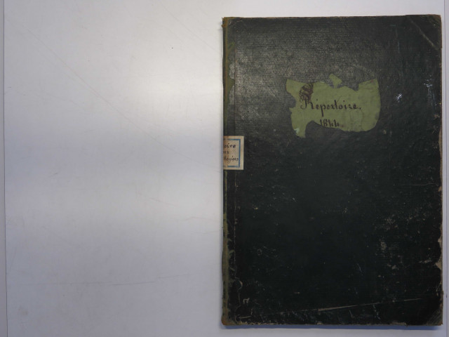 Répertoire chronologique.