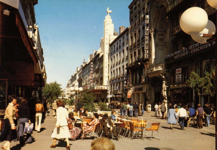 Lyon. Rue de la République.