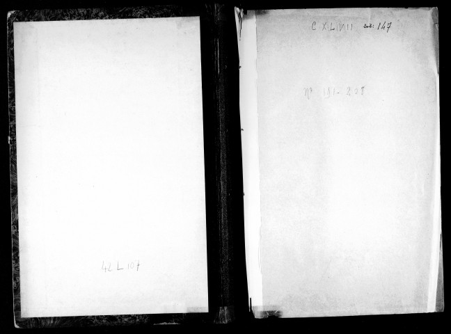 Dossiers n° 191-224.