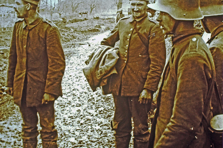 Chemin des Dames, relève des Blessés.