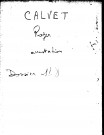 CALVET Roger
