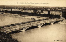 Lyon. Le pont Wilson.