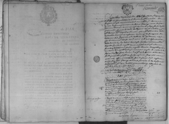 13 juillet 1750-17 juin 1754.