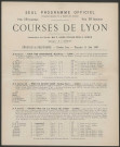 Courses de Lyon.