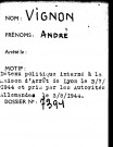 VIGNON André