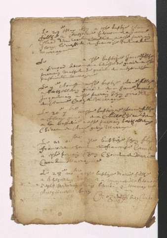 29 mai 1657-29 aout 1660.