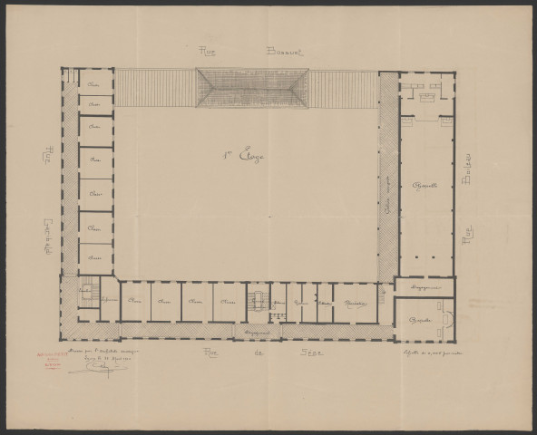 1er étage.