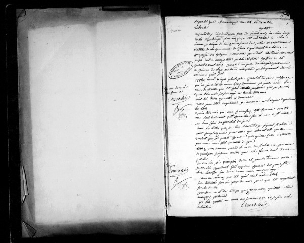 Brumaire-frimaire an II.